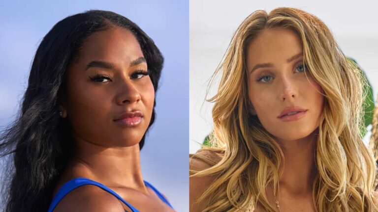 Before the ‘DWTS’ Finale, Revisit Jordan Chiles and Alix Earle’s Stunning 2025 SI Swim Shoots