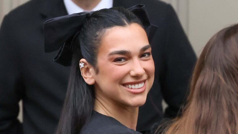 Dua Lipa Rocks Two Daring Poolside Styles in Colorful Shades for Latest Snapshots in Brazil