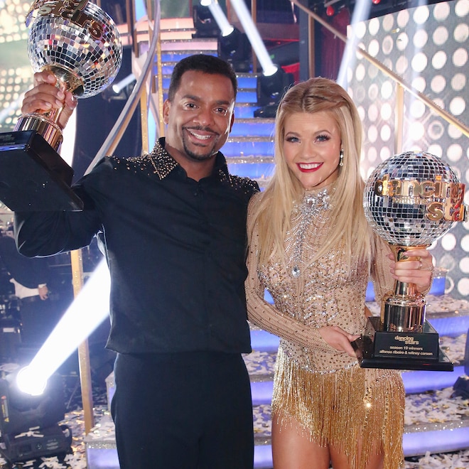 DWTS’ Alfonso Ribeiro Reacts to Former Partner Witney Carson’s Win