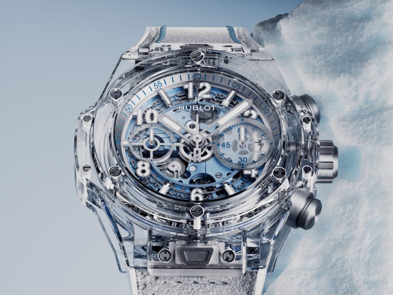 Hublot Ices Out The Big Bang Unico Chronograph With All-Sapphire Case