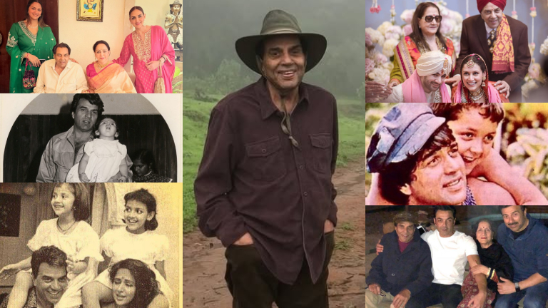RIP Dharmendra Ji: 2 Wives, 6 Children, 13 Grandkids, A Glimpse Of Bollywood’s He-Man Big Family In Pictures