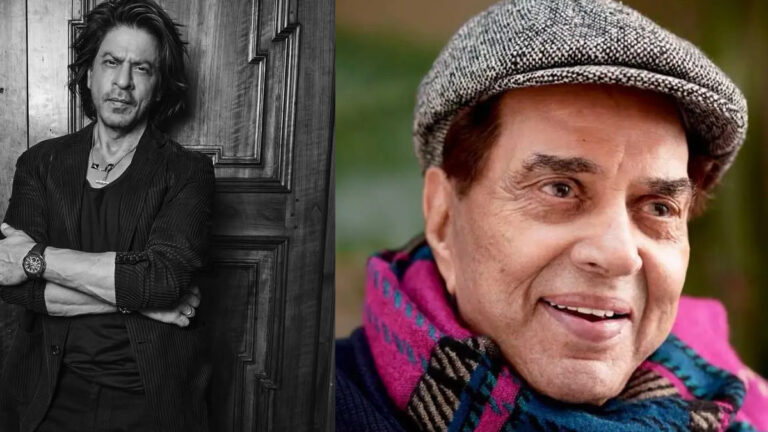 Shah Rukh Khan Pens Poetic Tribute to Dharmendra, Calling Him “Immortal”