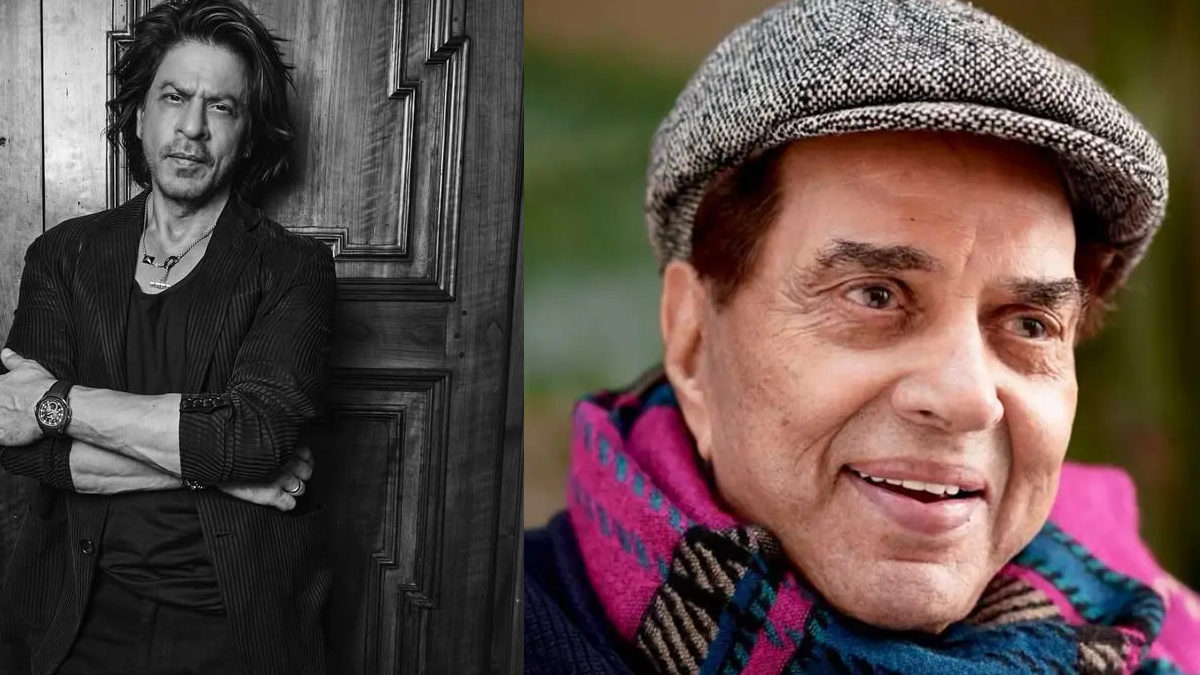 Shah Rukh Khan Pens Poetic Tribute to Dharmendra, Calling Him “Immortal” Shah Rukh Khan Pens Poetic Tribute to Dharmendra, Calling Him “Immortal”