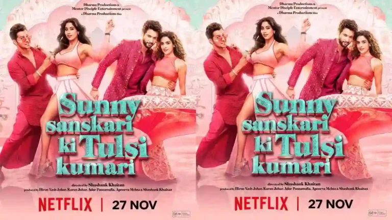 Netflix Announces OTT Premiere Date for Janhvi Kapoor’s Sunny Sanskari Ki Tulsi Kumari