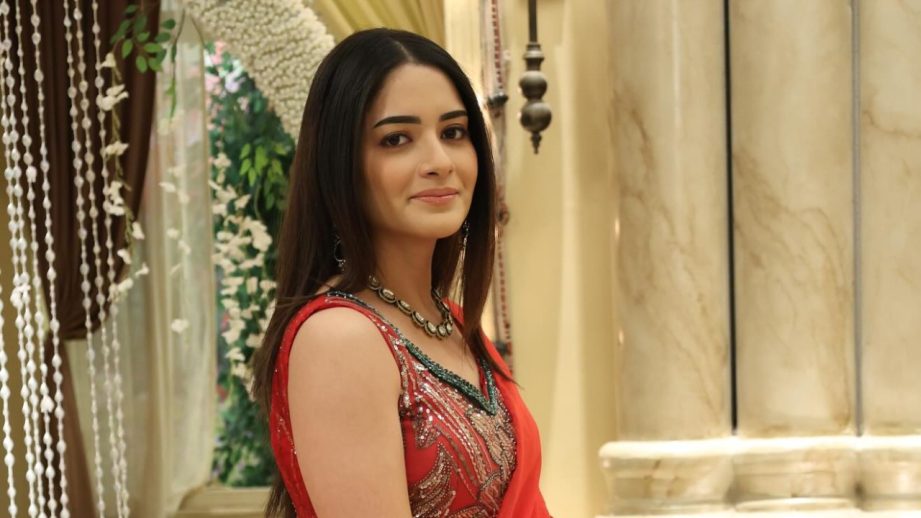 Kyunki Saas Bhi Kabhi Bahu Thi 2 Star Shagun Sharma Stuns In Red Saree, Aman Gandhi’s Reaction Says It All