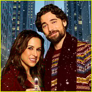 ‘Hot Frosty’ Stars Lacey Chabert & Dustin Milligan Reunite for Maybelline’s Christmas Micro-Drama Series!
