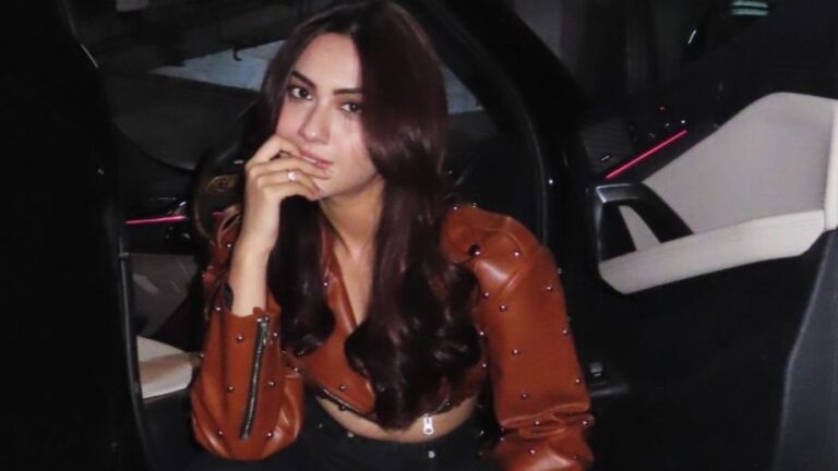 Reem Sameer Shaikh Redefines Cool-Girl Glam With Her Edgy Parking-Lot Style Moment