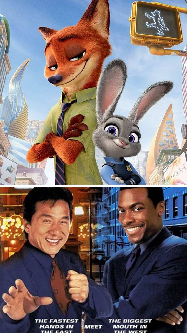 Zootopia to Singham: 5 Entertaining Buddy-cop Duos in Films Zootopia to Singham: 5 Entertaining Buddy-cop Duos in Films