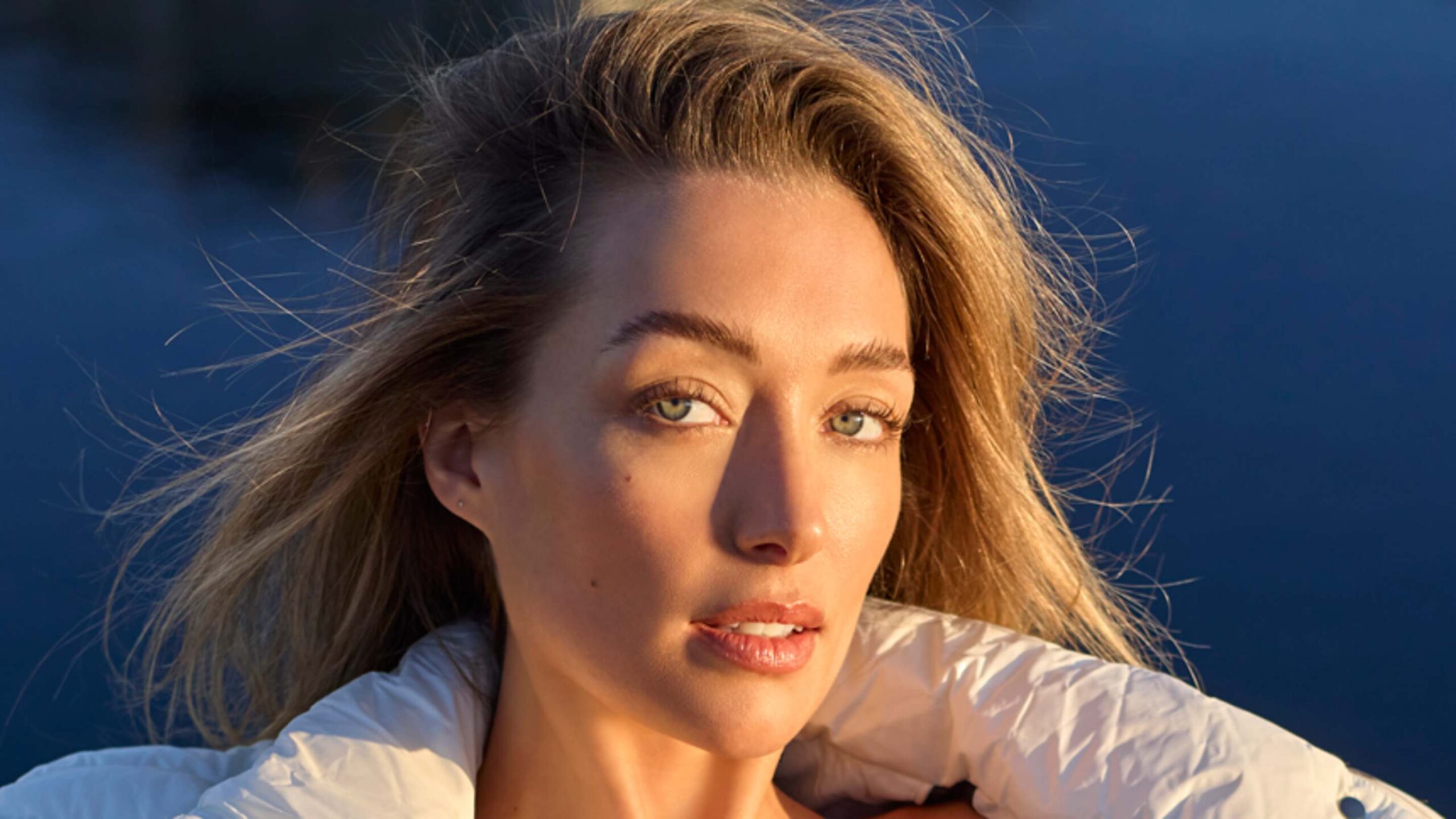 Penny Lane Shows Why Patterned Poolside Looks Are Always in Style While Detoxing in Switzerland