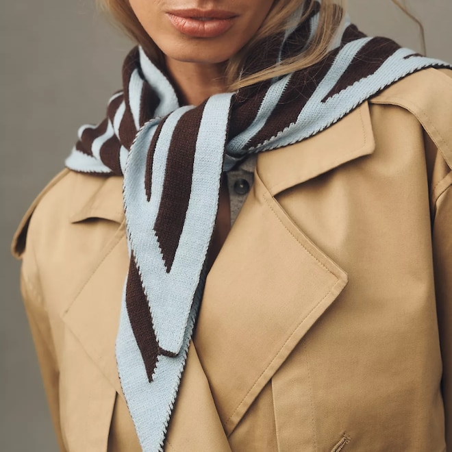 Why Triangle Scarves Are the Winter Accessory Everyone’s Talking About