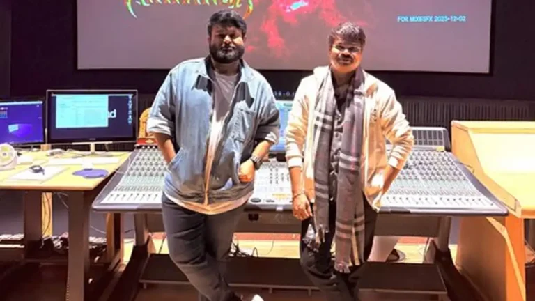 పిక్ టాక్: ‘అఖండ 2’ మిక్సింగ్ తర్వాత థమన్, బోయపాటి మాస్ స్టిల్