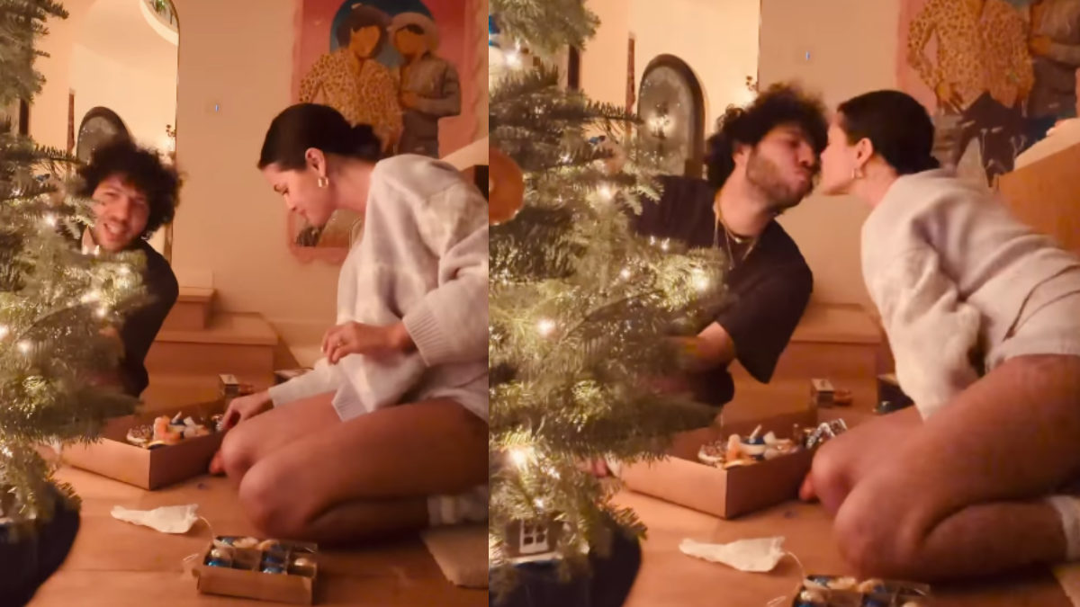 Selena Gomez and Benny Blanco’s Christmas Holiday Decor is All About the Kisses and Snuggles
