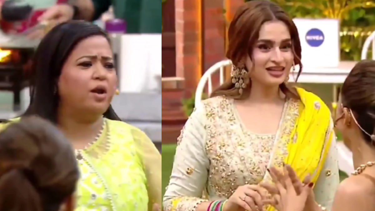 Bharti Singh Under Fire for Body-Shaming Joke on Ayesha Khan on the sets of Laughter Chefs 3 Bharti Singh Under Fire for Body-Shaming Joke on Ayesha Khan on the sets of Laughter Chefs 3