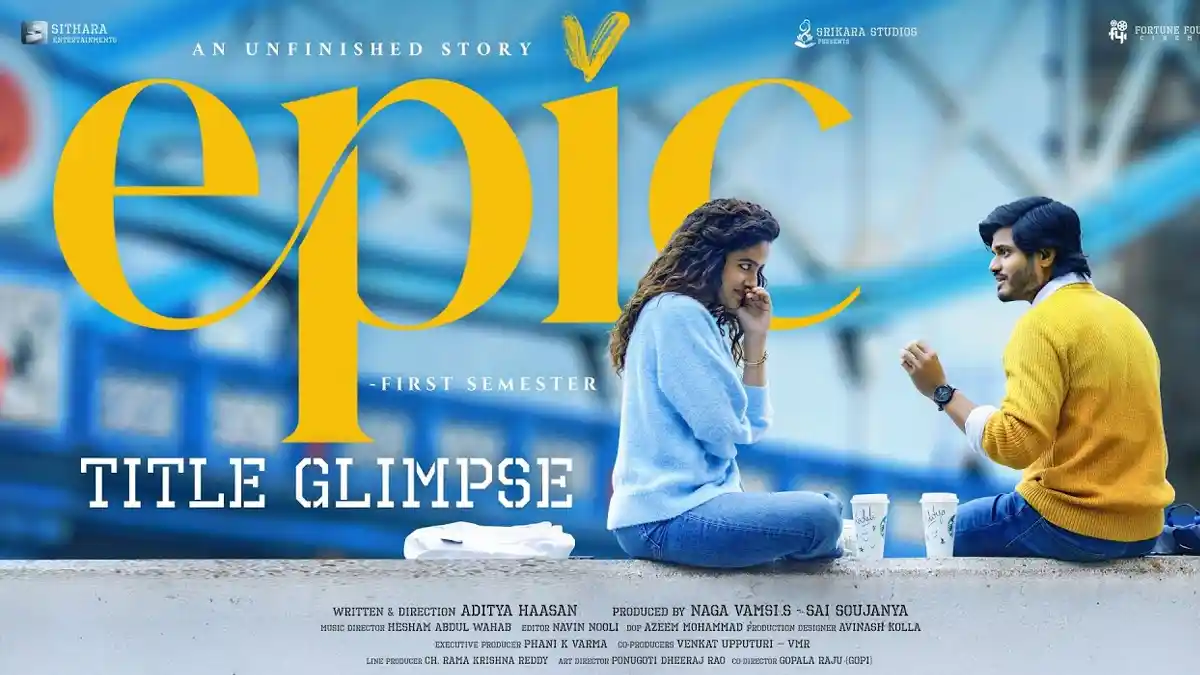 Anand Deverakonda, Vaishnavi Chaitanya’s new film titled Epic, has a link to 90s web series