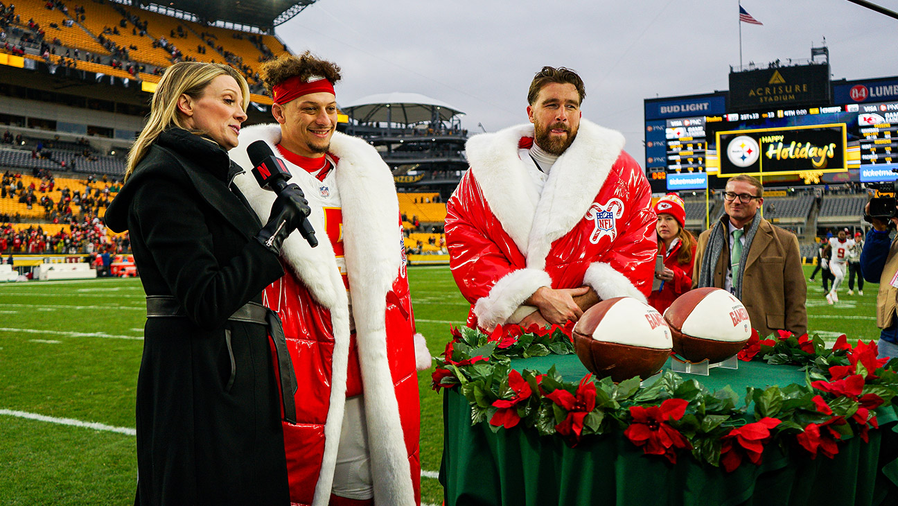 Netflix Redesigns the Big, Puffy Santa Jackets It Gives to Christmas Day NFL Game MVPs (Exclusive)