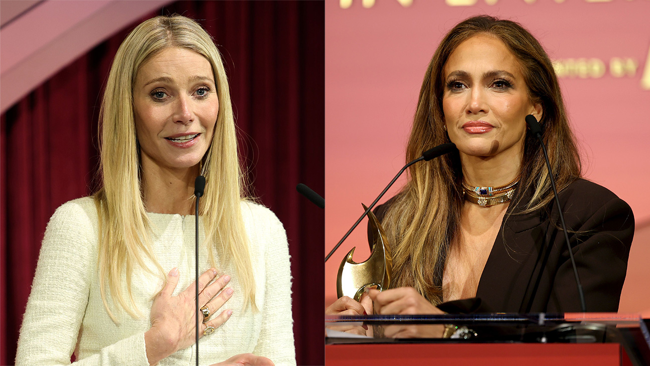 Gwyneth Paltrow and Jennifer Lopez Celebrate “a Real Sense of Community” at THR Women in Entertainment Event
