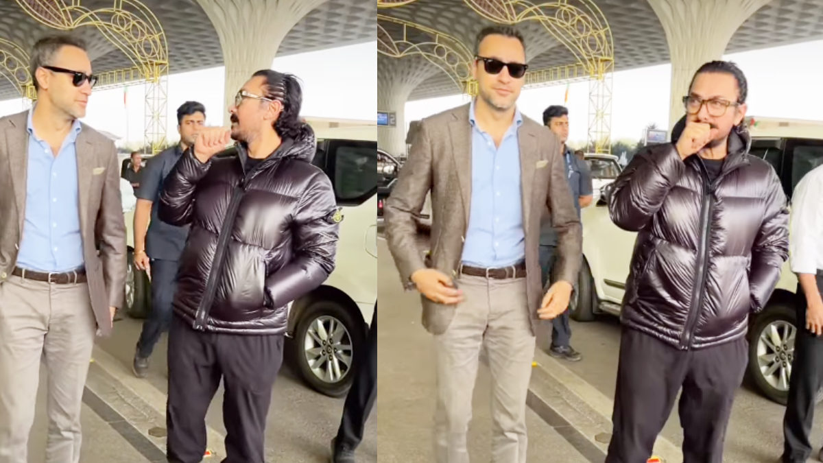 Aamir Khan, Imran Khan and Gauri Spratt’s Airport Video Goes Viral