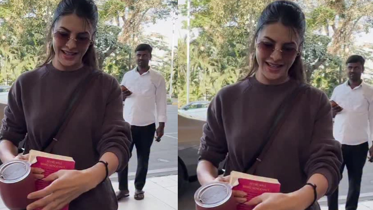 Jacqueline Fernandez Handles Wardrobe Malfunction With Grace And A Smile Jacqueline Fernandez Handles Wardrobe Malfunction With Grace And A Smile