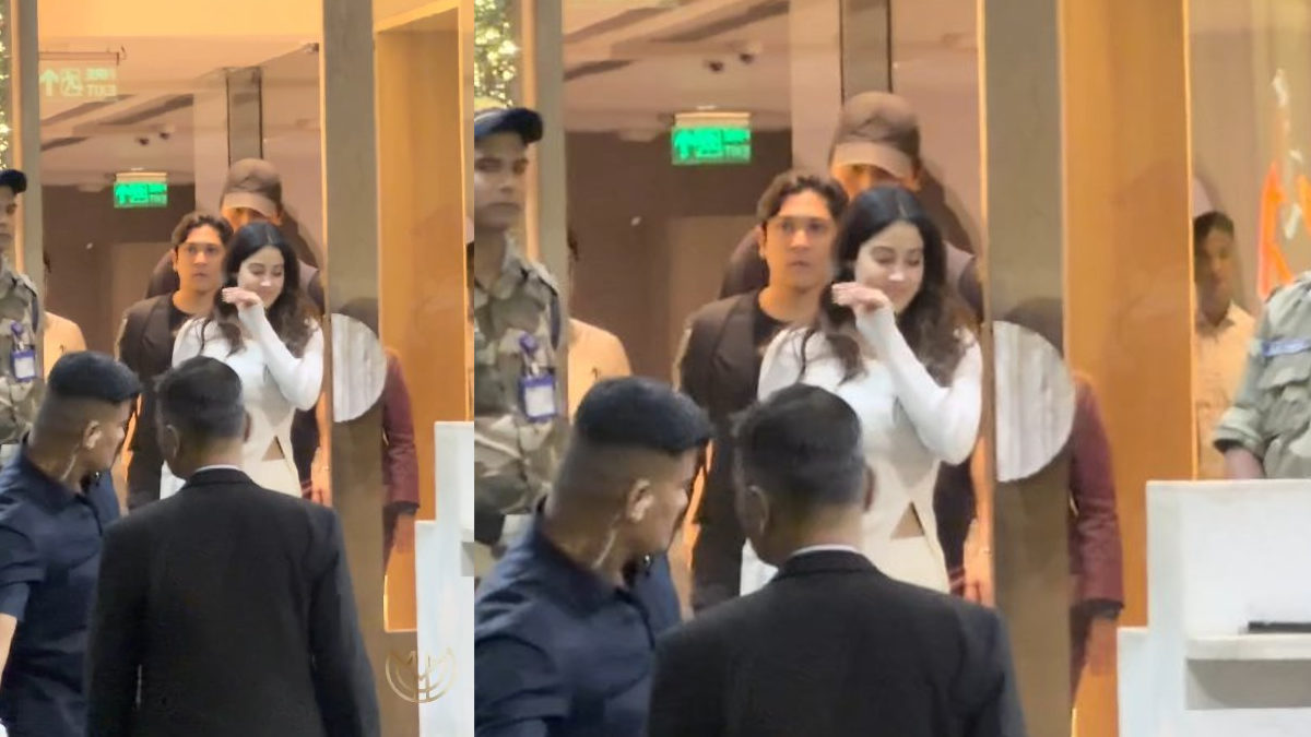 Janhvi Kapoor’s Airport Look Is The Perfect Blend Of Style And Comfort Janhvi Kapoor’s Airport Look Is The Perfect Blend Of Style And Comfort