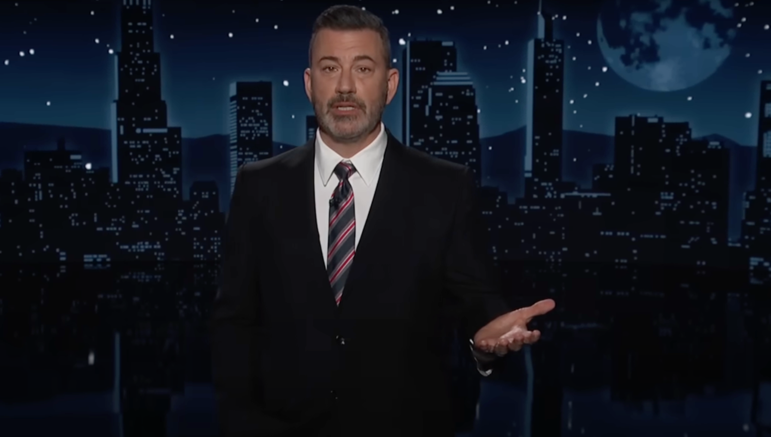 Jimmy Kimmel Tearfully Thanks Viewers After “A Hard Year”: “You Literally Pulled Us Out of a Hole”
