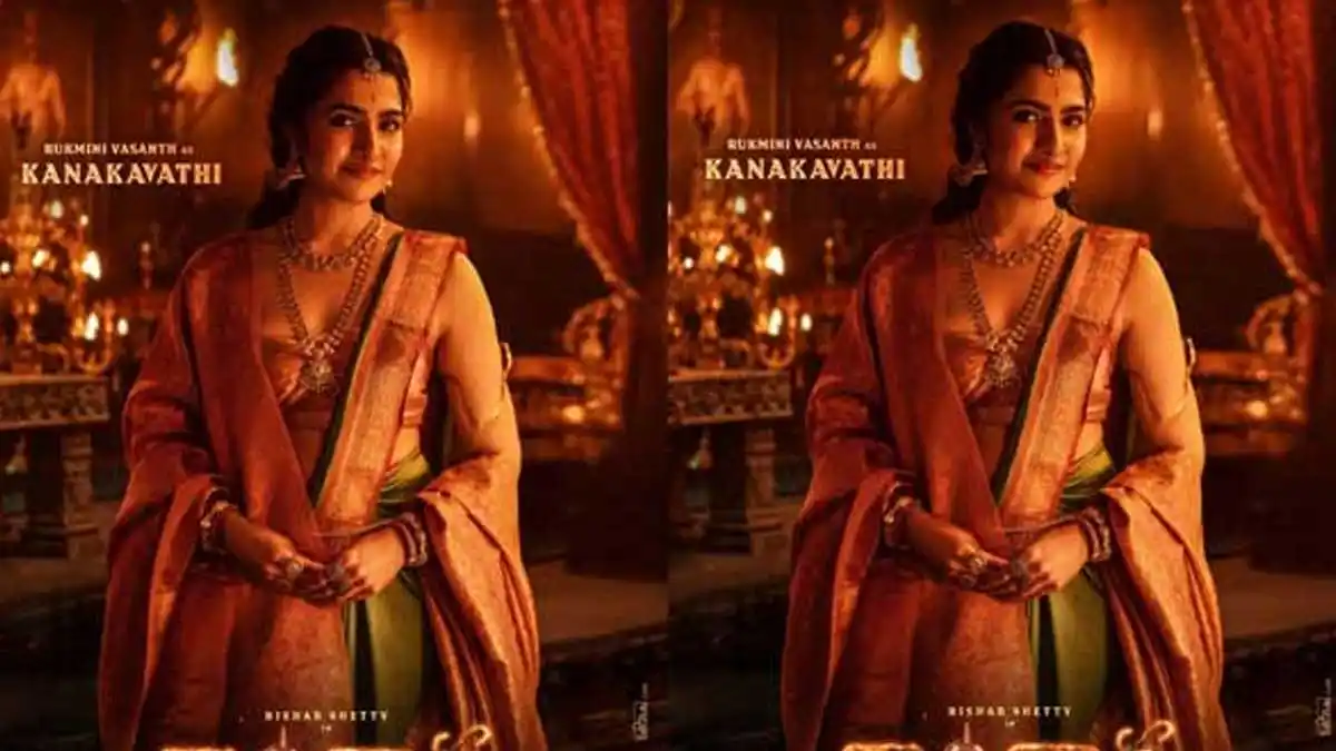 Rukmini Vasanth: Playing the villain in Kantara Chapter 1 was very dangerous Rukmini Vasanth: Playing the villain in Kantara Chapter 1 was very dangerous