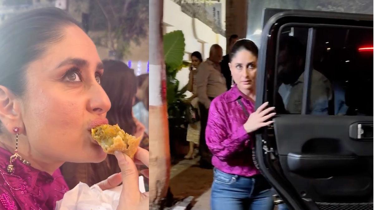 Kareena Kapoor’s Love For Samosa Is Unstoppable, Karan Johar’s Reaction Is Hilarious Kareena Kapoor’s Love For Samosa Is Unstoppable, Karan Johar’s Reaction Is Hilarious