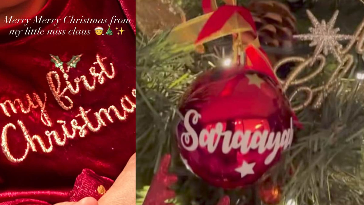 Saraayah Steals The Show As ‘Little Miss Claus’ In Kiara Advani‑Sidharth Malhotra Christmas Post