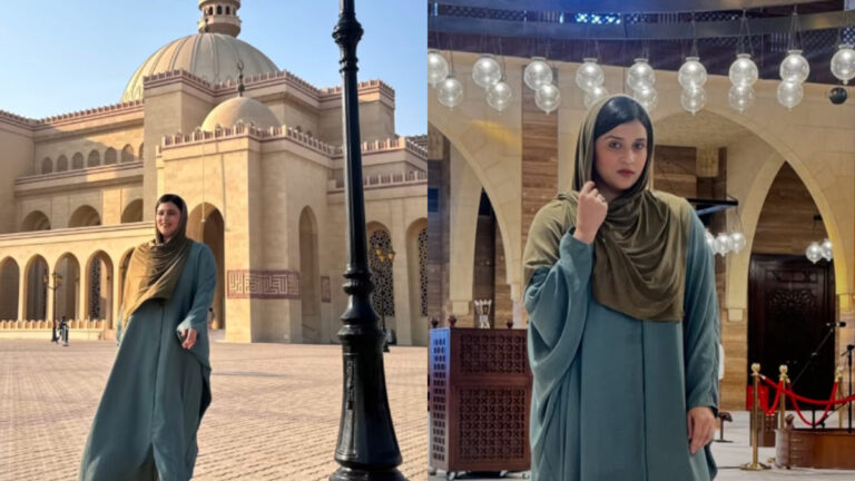 Mannara Chopra’s Powerful Message from Bahrain’s Iconic Mosque Will Inspire You!