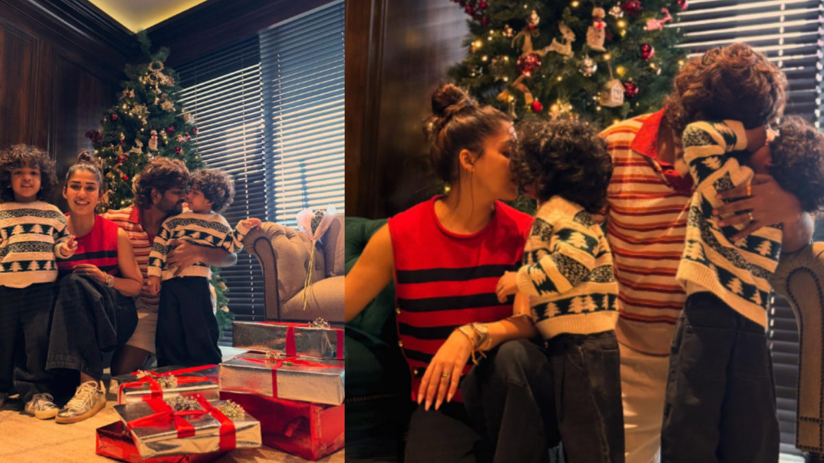 Nayanthara’s Christmas With Twins Uyir and Ulag Is Pure Magic—Fans Call It Ultimate Family Goals