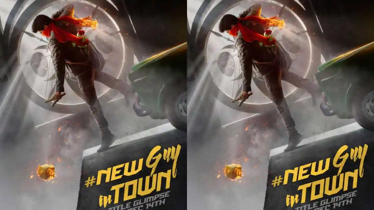 New Guy in Town: A Superhero Steps In, Thaman Reveals First Glimpse New Guy in Town: A Superhero Steps In, Thaman Reveals First Glimpse