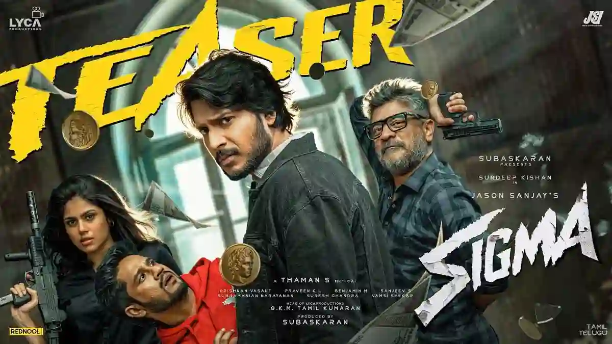 Sigma teaser: Sundeep Kishan & Jason Sanjay’s film promises a stylised action entertainer