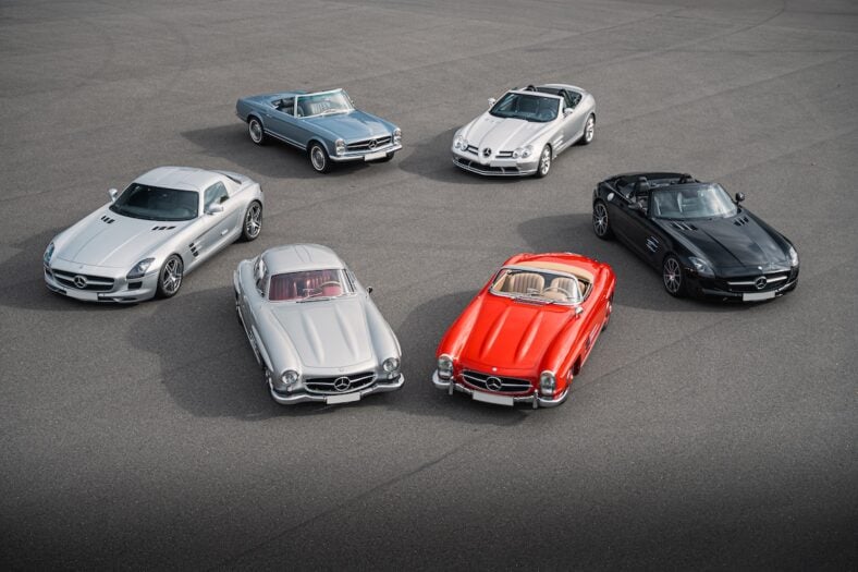 This Elite Mercedes Collection Features Over  Million Worth Of Classic Cars