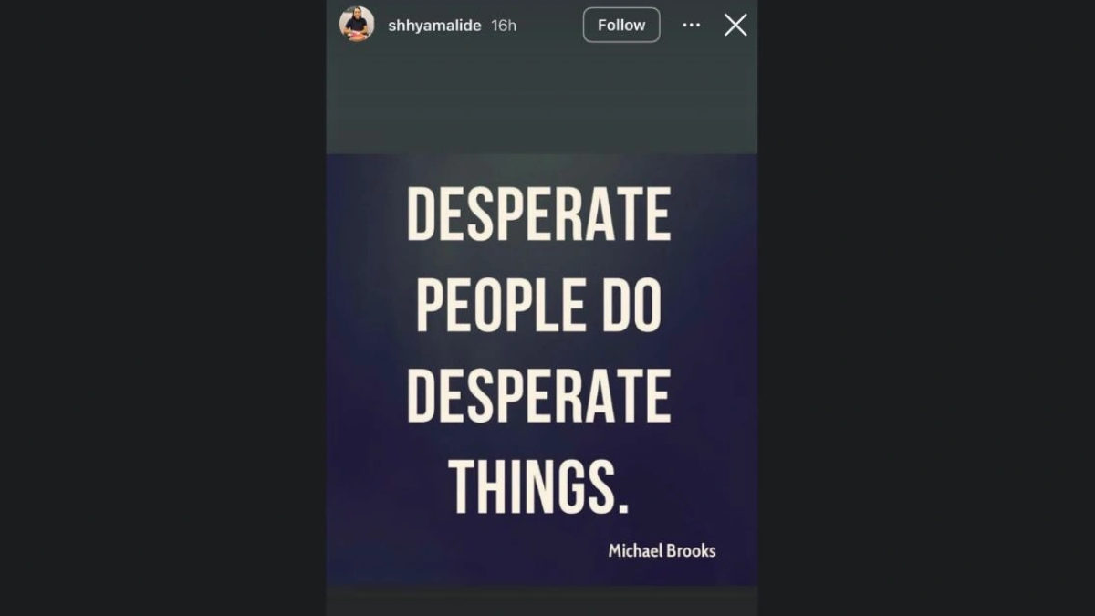 Shhyamali De’s Savage Post: “Desperate People” Amid Raj Nidimoru’s Wedding with Samantha Ruth Prabhu! Shhyamali De’s Savage Post: “Desperate People” Amid Raj Nidimoru’s Wedding with Samantha Ruth Prabhu!