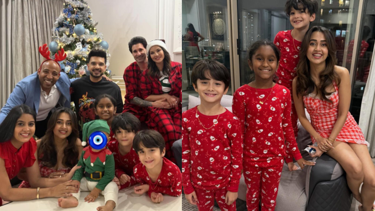 Sunny Leone’s Cozy Christmas With Family, Kids, Karan Kundrra and Tejasswi Prakash  Is Pure Festive Goals