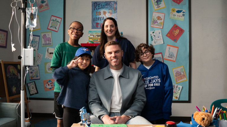 Ryan Reynolds Teams With Freddie Freeman for Holiday Campaign on Behalf of SickKids