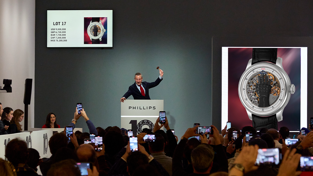 Phillips’ New York Watch Auction Is Highest Grossing in History at .5 Million