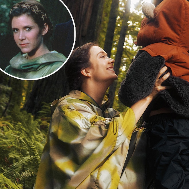 How Billie Lourd Shares Carrie Fisher’s Star Wars Legacy With Her Kids