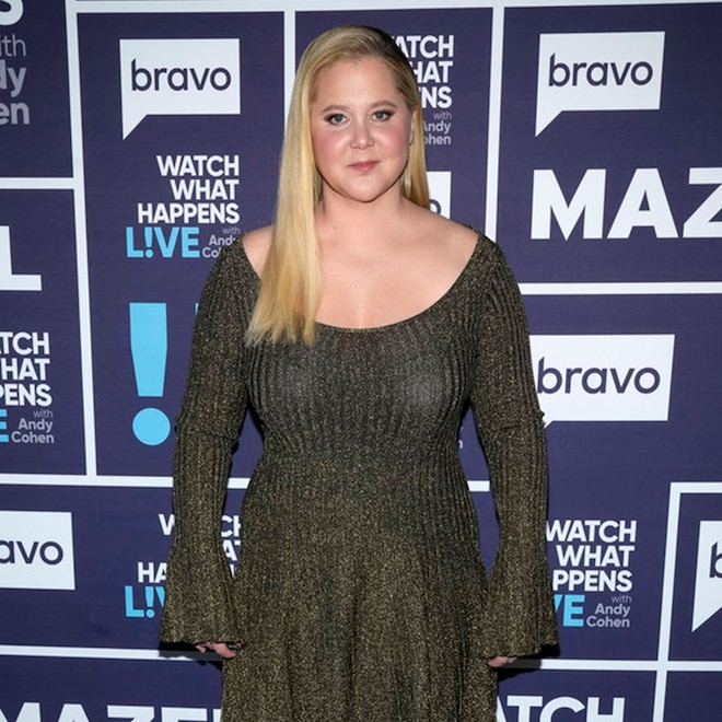 Amy Schumer Poses in Minidress in New Photos After Weight Loss Journey