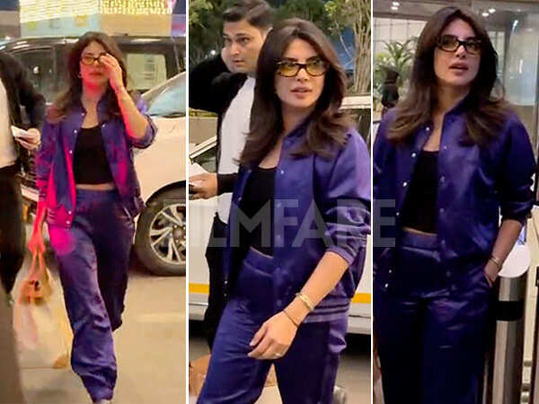 Priyanka Chopra Jonas Makes a Quick Mumbai Stop Amid Buzz Around Varanasi Priyanka Chopra Jonas Makes a Quick Mumbai Stop Amid Buzz Around Varanasi