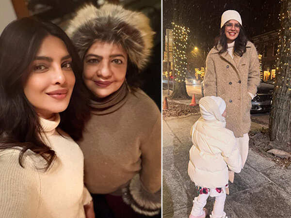 PHOTOS: Priyanka Chopra Jonas Snowy Christmas With Malti Marie and Family
