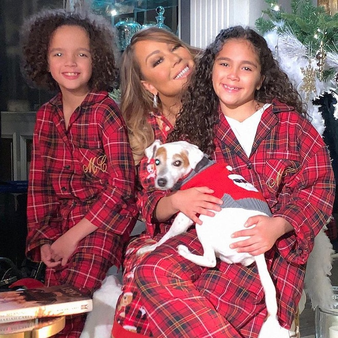 Mariah Carey and Nick Cannon’s Twins Tower Over Her in Christmas Photo