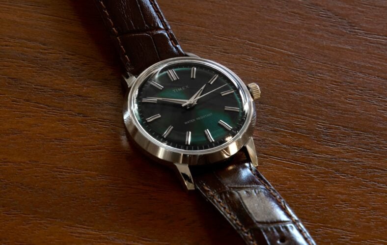 Timex X Todd Snyder Unveil ‘Olive Marlin’ Dress Watch