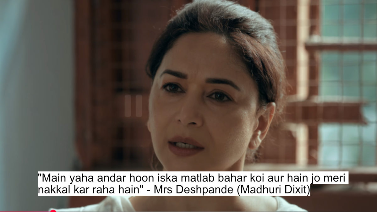 Madhuri Dixit’s Mrs Deshpande: Dialogues That’ll Keep You on the Edge! Madhuri Dixit’s Mrs Deshpande: Dialogues That’ll Keep You on the Edge!