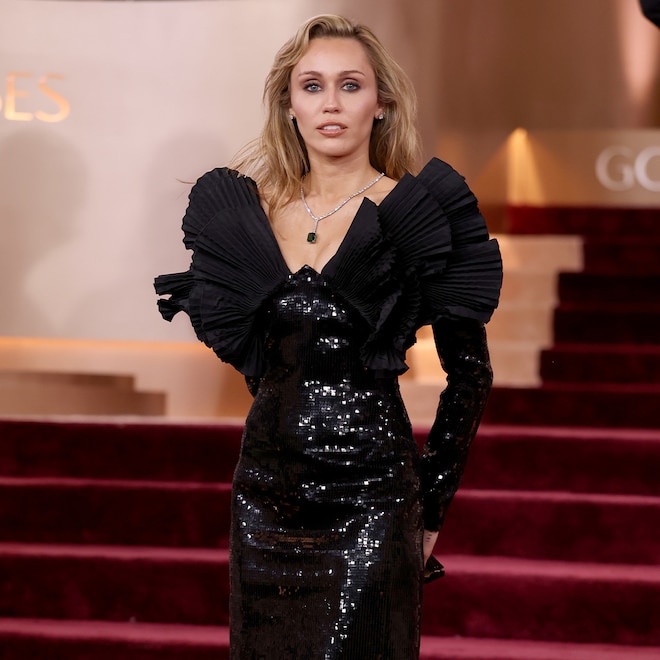 Miley Cyrus’ Golden Globes 2026 Red Carpet Look Is Something Beautiful