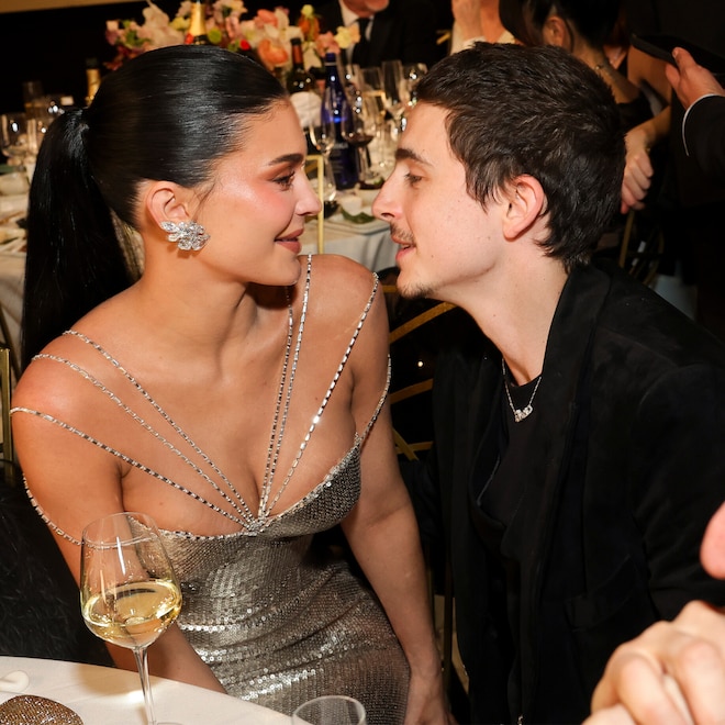 How Kylie Jenner Reacted to Timothée Chalamet’s Golden Globes Win
