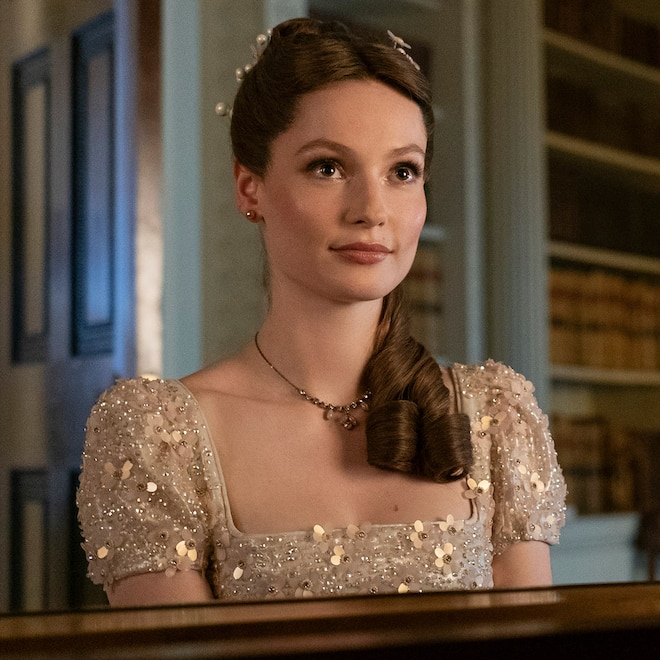 Bridgerton’s Hannah Dodd Teases “Tornado” of Michaela’s Return