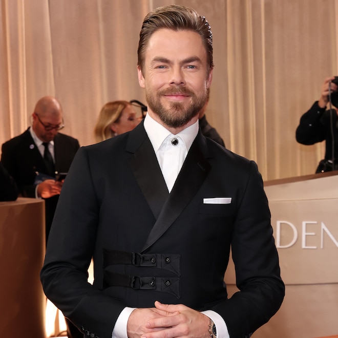 Derek Hough Makes First Public Appearance Since Welcoming Baby