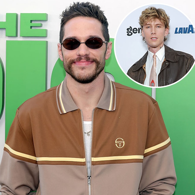 Pete Davidson Jokes Machine Gun Kelly, Baby Saga Share a Notable Trait