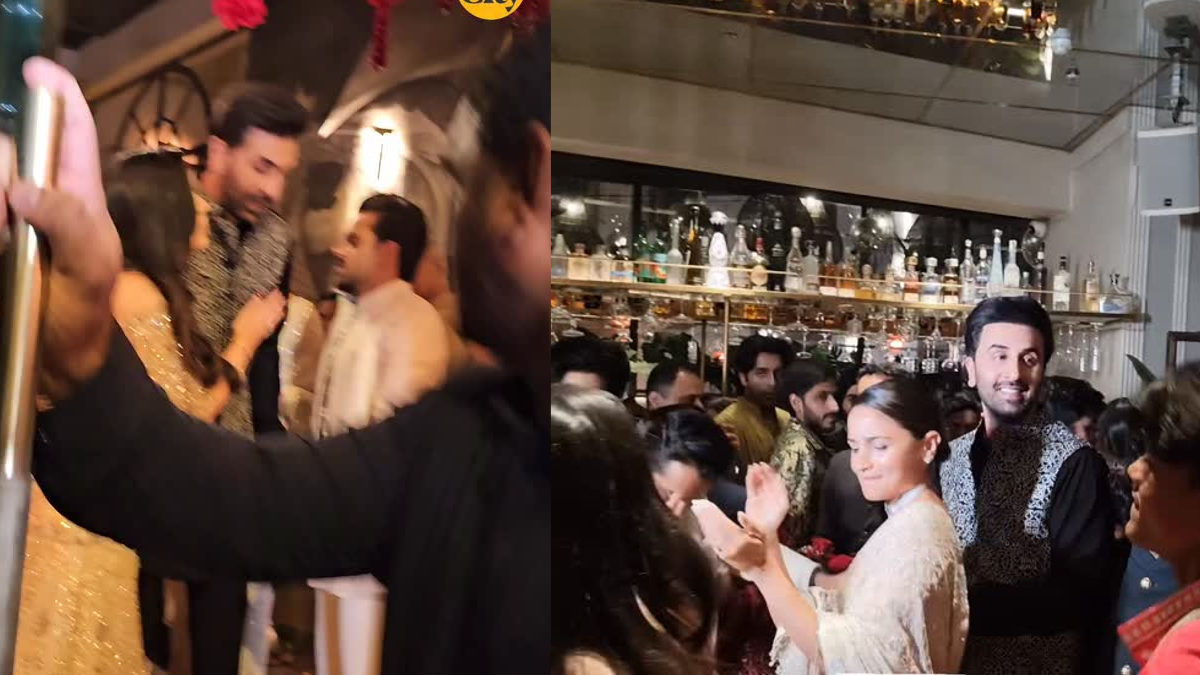 Alia Bhatt And Ranbir Kapoor Dance Like Nobody’s Watching At Friend’s Reception