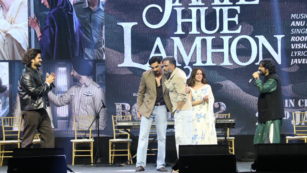 Border 2: Suniel Shetty Gets Emotional at Jaate Hue Lamhon Song Launch Event